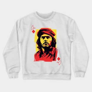 Che Guevara --- Original Playing Card Style Design Crewneck Sweatshirt